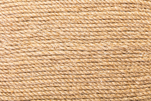 textile background texture of the rope close-up