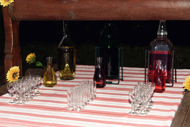 istock delicious decorated vine bar
alcohol bar with different drinks, wedding reception, catering in restaurant 948674392