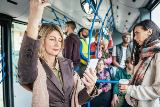 istock Female manager in the commuter transportation 948675678