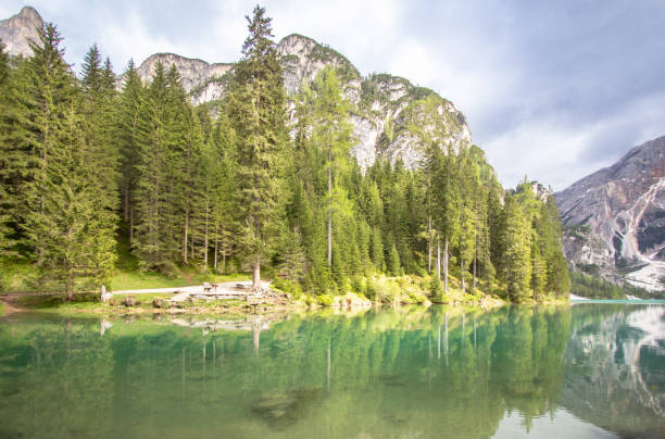 istock Lake Braies in Dolomites, Italy 948683710