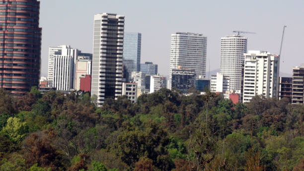 istock View Of Mexico City Skyline From Chapultepec Forest In Mexico 948688248