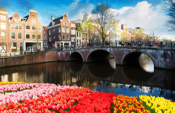 istock Houses of Amstardam, Netherlands 948698306