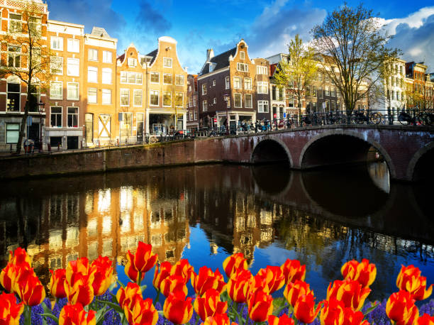 istock Houses of Amstardam, Netherlands 948698636