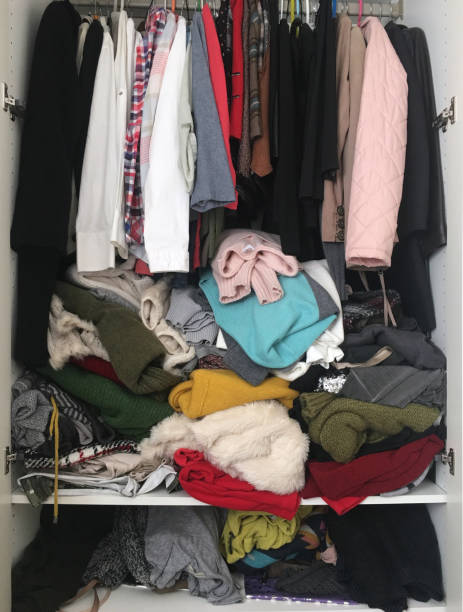 istock Wardrobe Full Of Clothes 948704746