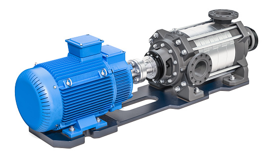 Electric Water Pump Horizontal Multistage Centrifugal Pump 3d Rendering Isolated On White Background Stock Photo - Download Image Now - iStock Electric Water Pump Horizontal Multistage Centrifugal Pump 3d Rendering Isolated On White Background Stock Photo - Download Image Now - iStock