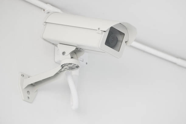 istock CCTV security camera installed on the building wall, operating indoor and outdoor, surveillance system. 948725454