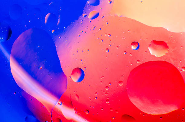 istock Abstract stains and drops on the whole frame 948741962