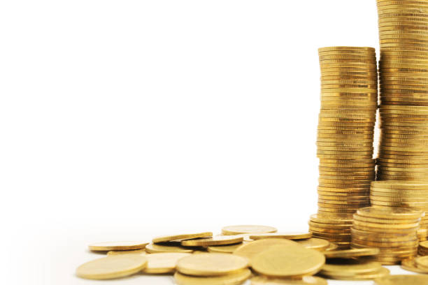 istock Save money with coin for growing isolated on white background 948748798