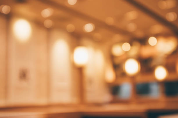istock abstract blurred cafe restaurant with bokeh lights defocused background 948751892