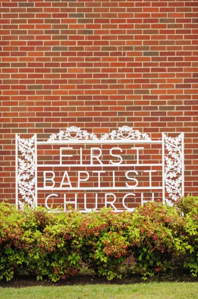 istock First Baptist Church Sign 948761398