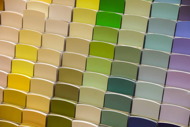 istock Paint color swatches at a hardware store 948764256