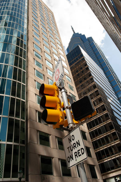 istock Traffic lights in downtown Philadelphia 948767592