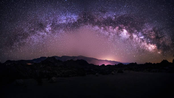 istock Milky Way Galaxy Over Arch in Desert 948805898