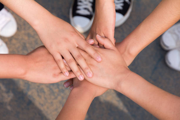 istock People Hand Assemble Corporate Meeting Teamwork Concept. 948806230