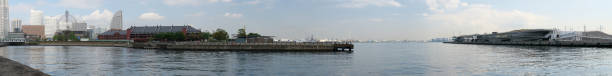 istock Panorama view of Yokohama Port 948836572