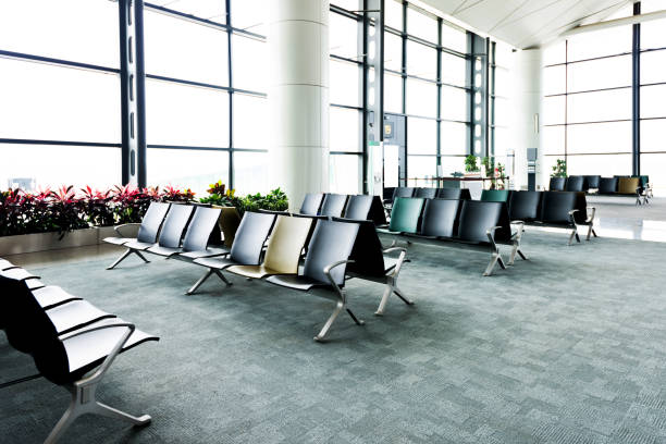 istock Benches at the airport waiting area 948843444