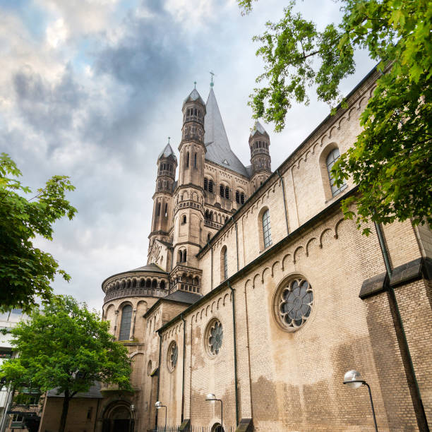 istock Great st. Martin church in Cologne. Germany. 948843776