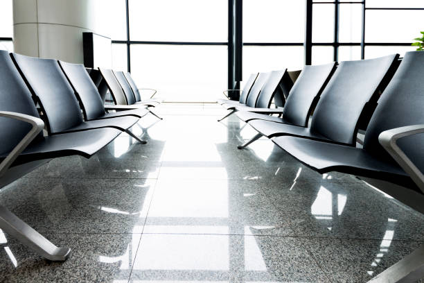 istock Benches at the airport waiting area 948844234