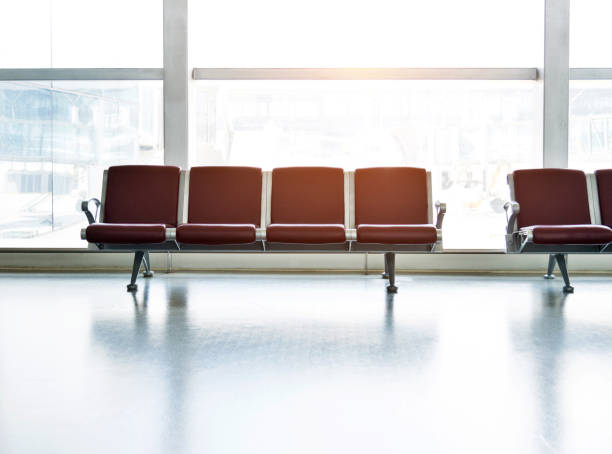 istock Benches at the airport waiting area 948844492