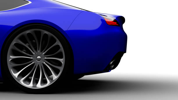 istock blue sportscar studio shot 948848516
