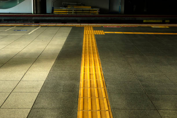 istock blindway in the subway station 948850700