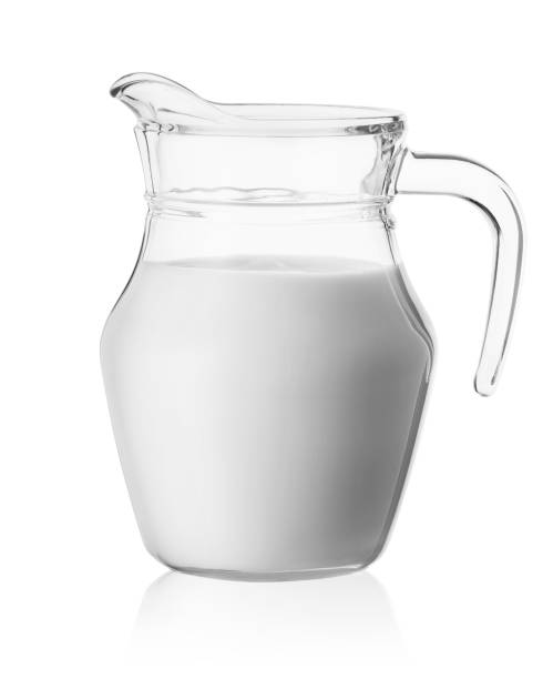 istock Milk in a glass jug 948856678