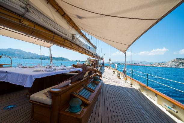 istock Aboard a yacht on the ionian sea 948863934
