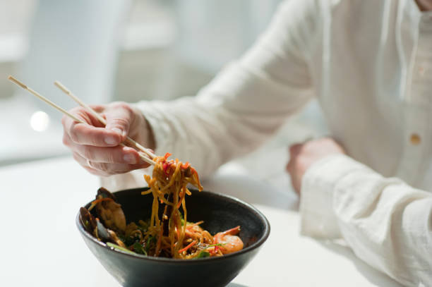 istock close-up of a plate with Asian cuisine 948873388
