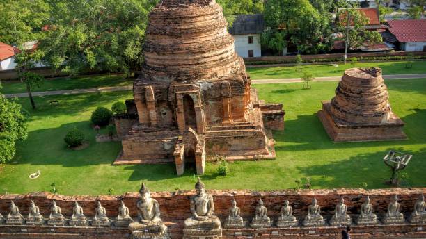 istock Buddha images in Ayuthaya Historical Complex 948873570