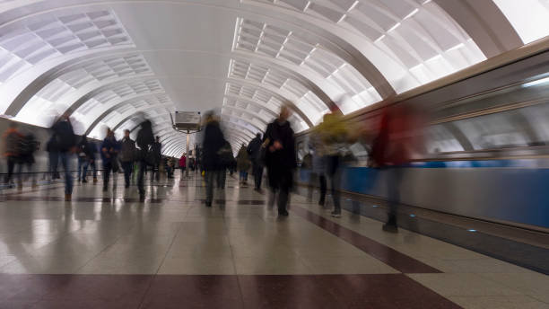 istock the arrival of the subway train 948874782