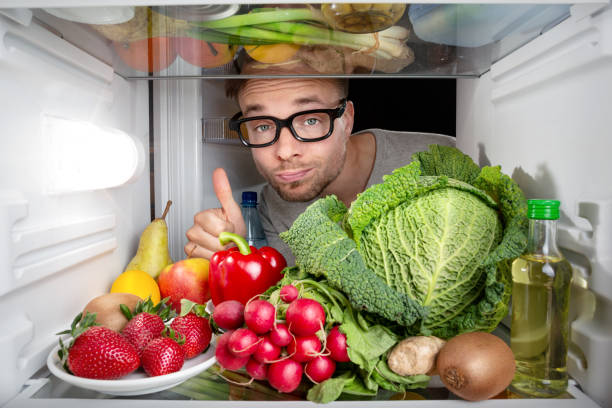 istock Fridge full of fruits and vegetables 948882450