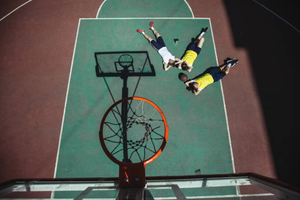 istock Lying on basketball court 948891400