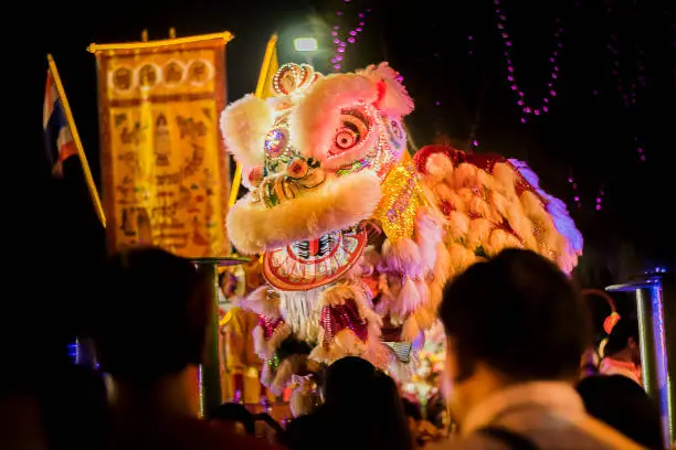 Photo of Chinese lion