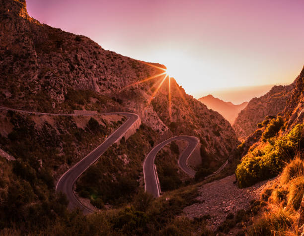 istock Winding road in mountains of Mallorca. 948894806
