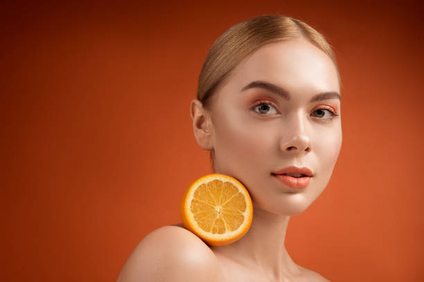 istock Cared girl loving fresh and heathy products 948910258