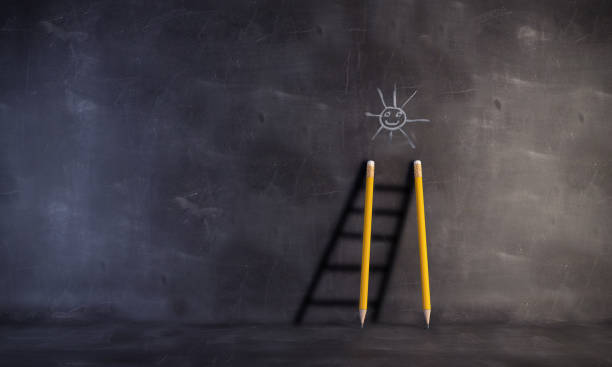 Pencil Ladder To Success