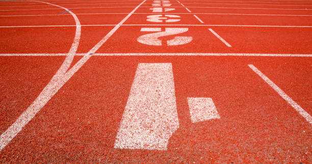 istock Athlete Track or Running Track and Running track 948932384