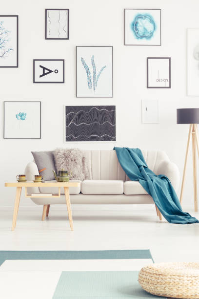 istock Posters in living room interior 948985278