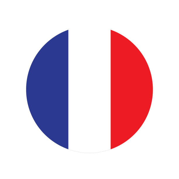 illustrazioni stock, clip art, cartoni animati e icone di tendenza di illustrazione della bandiera francese - france culture