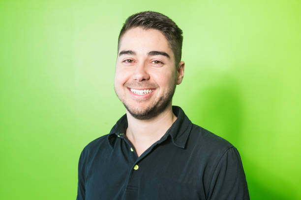 istock Young caucasian smiling handsome man 949025002