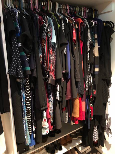 istock Ladies wardrobe full of dresses 949033262