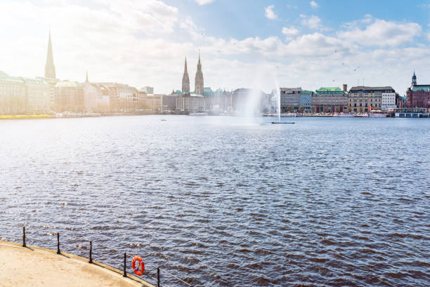 istock Alster lake in Hamburg on sunny day 949033520