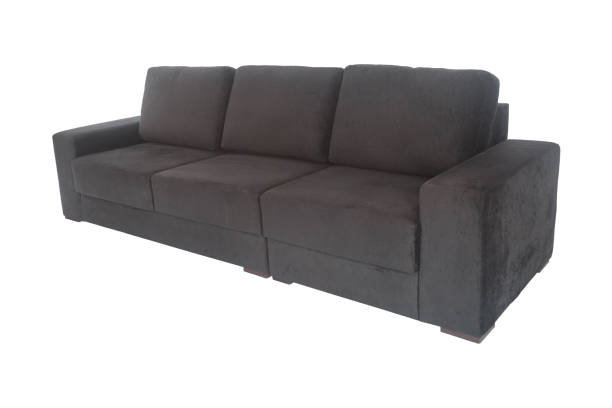 istock modern beige suede couch sofa  isolated on white background 949041476