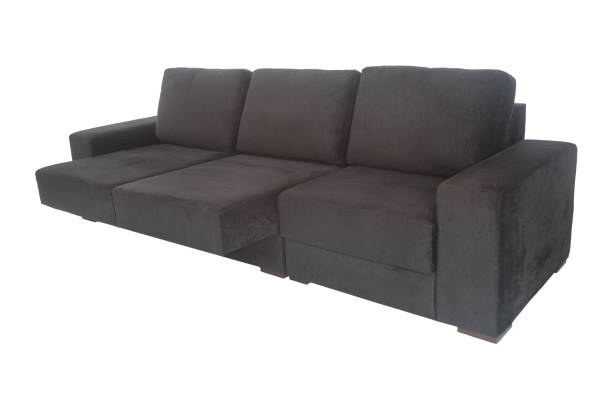istock modern beige suede couch sofa  isolated on white background 949048560
