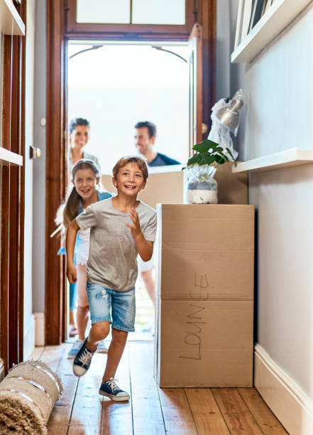 istock Off to go pick their rooms 949054946