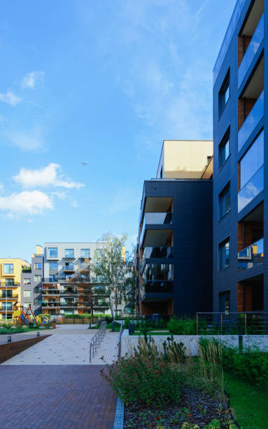 istock Modern residential building quarter 949087778