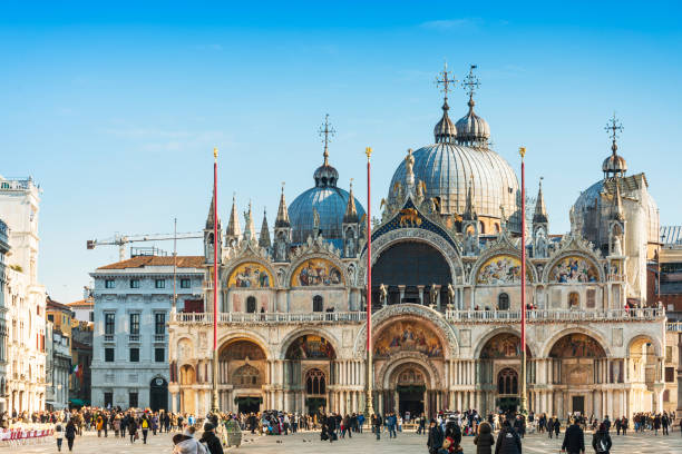 istock VENICE,ITALY- December 21, 2017 : St Mark's Campanile in Venice, ITALY 949099528