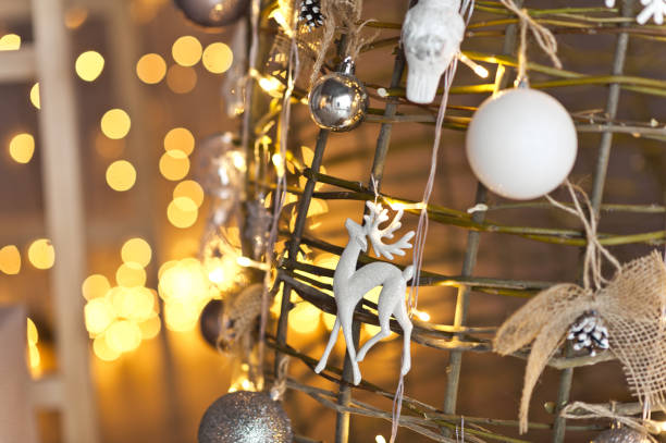 istock Unusual Christmas tree Christmas decoration light lights 9388. 949108142