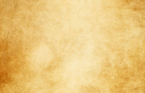 Old stained paper texture. Aged dirty and yellowed paper texture for background. parchment stock pictures, royalty-free photos & images