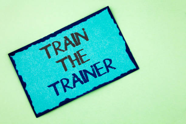 istock Conceptual hand writing showing Train The Trainer. Business photo text Learning Technique Students being teachers themselves written on Sticky Note Paper on plain background. 949110604